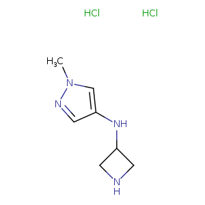 N-(Azetidin-3-yl)-1-methyl-1H-pyrazol-4-amine dihydrochloride