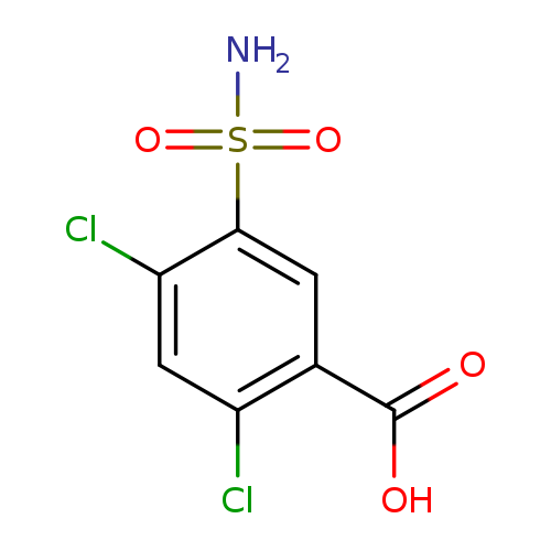 2,4-Dichloro-5-sulfamoylbenzoic acid