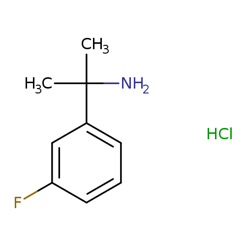 2-(3-FLUOROPHENYL)PROPAN-2-AMINE HYDROCHLORIDE