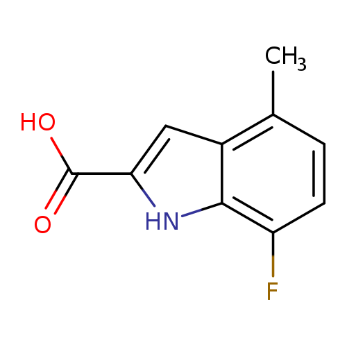7-Fluoro-4-Methyl-1H-Indole-2-Carboxylic Acid