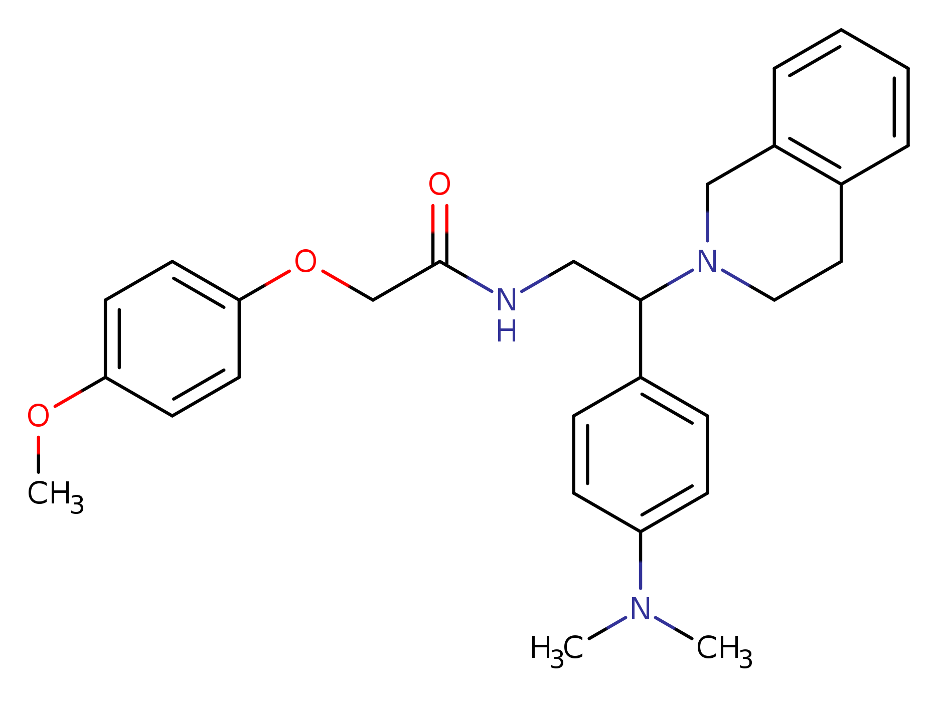 N-{2-[4-(dimethylamino)phenyl]-2-(1,2,3,4-tetrahydroisoquinolin-2-yl)ethyl}-2-(4-methoxyphenoxy)acetamide