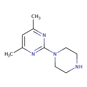4,6-dimethyl-2-(piperazin-1-yl)pyrimidine