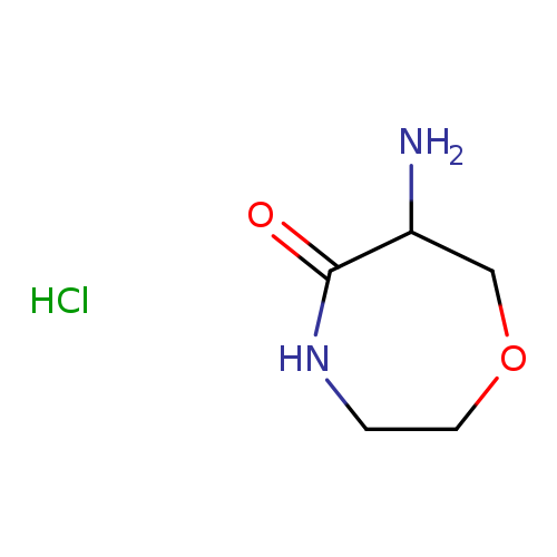6-amino-1,4-oxazepan-5-one hydrochloride