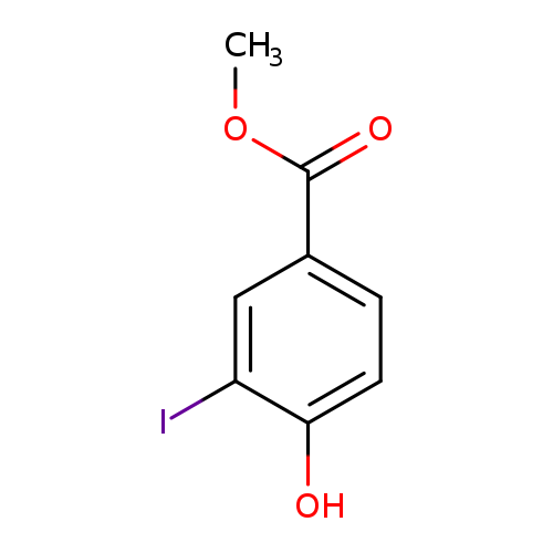 Benzoic acid, 4-hydroxy-3-iodo-, methyl ester