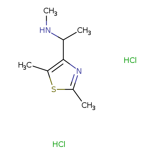 [1-(2,5-dimethyl-1,3-thiazol-4-yl)ethyl]methylamine dihydrochloride