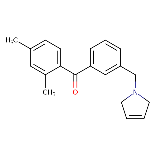 (3-((2,5-Dihydro-1H-pyrrol-1-yl)methyl)phenyl)(2,4-dimethylphenyl)methanone