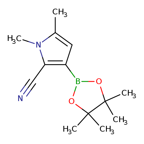 2-Cyano-1,5-dimethylpyrrole-3-boronic acid, pinacol ester
