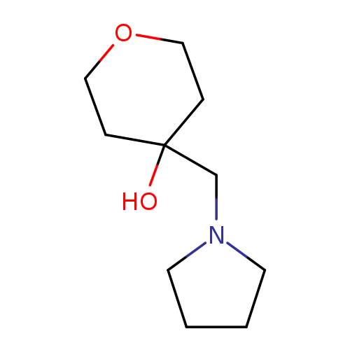 4-(Pyrrolidin-1-ylmethyl)oxan-4-ol