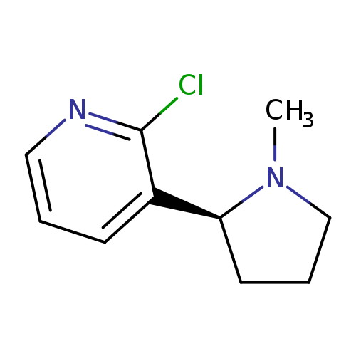 2-chloro-3-[(2S)-1-methylpyrrolidin-2-yl]pyridine
