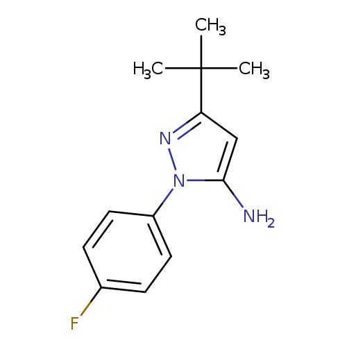 3-(tert-Butyl)-1-(4-fluorophenyl)-1H-pyrazol-5-amine