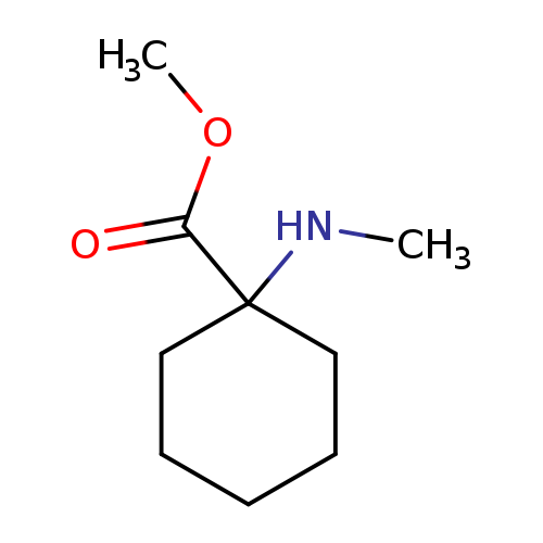 methyl 1-(methylamino)cyclohexane-1-carboxylate