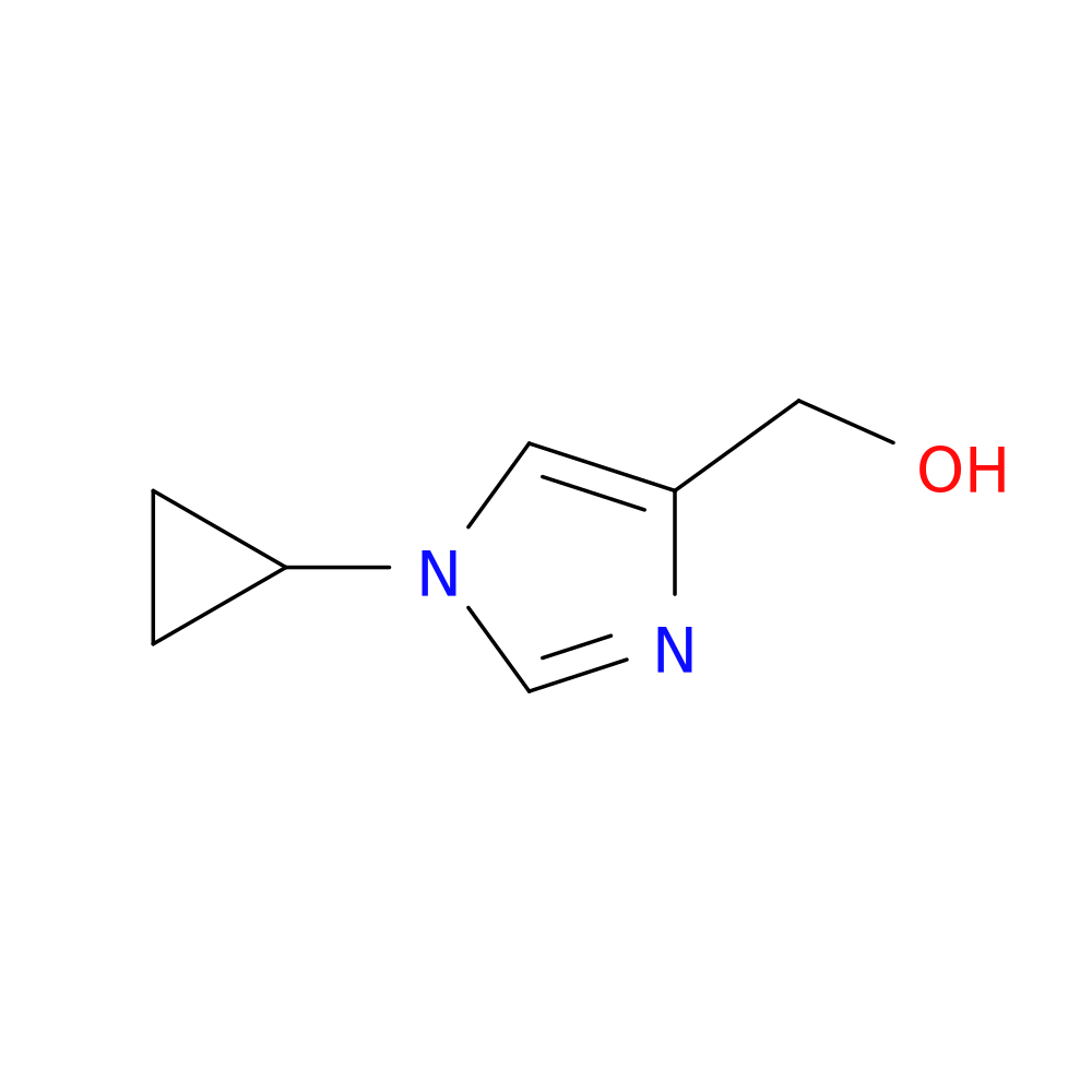 (1-cyclopropyl-1H-imidazol-4-yl)methanol