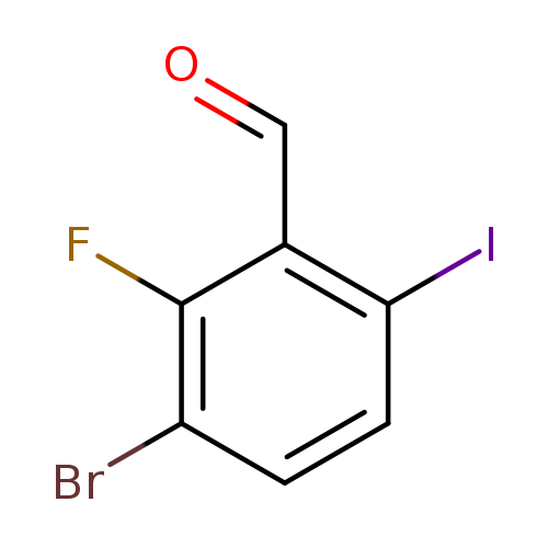 3-Bromo-2-fluoro-6-iodobenzaldehyde