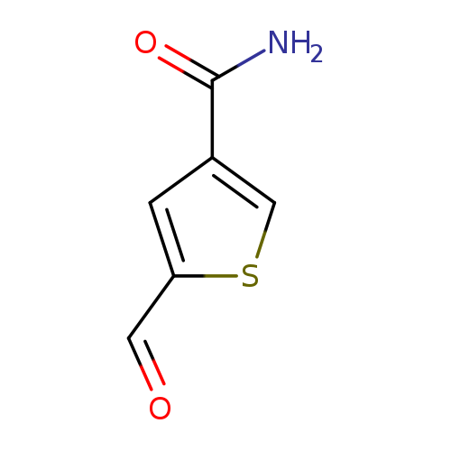 5-formylthiophene-3-carboxamide