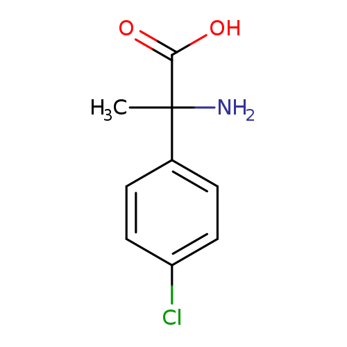 2-amino-2-(4-chlorophenyl)propanoic acid