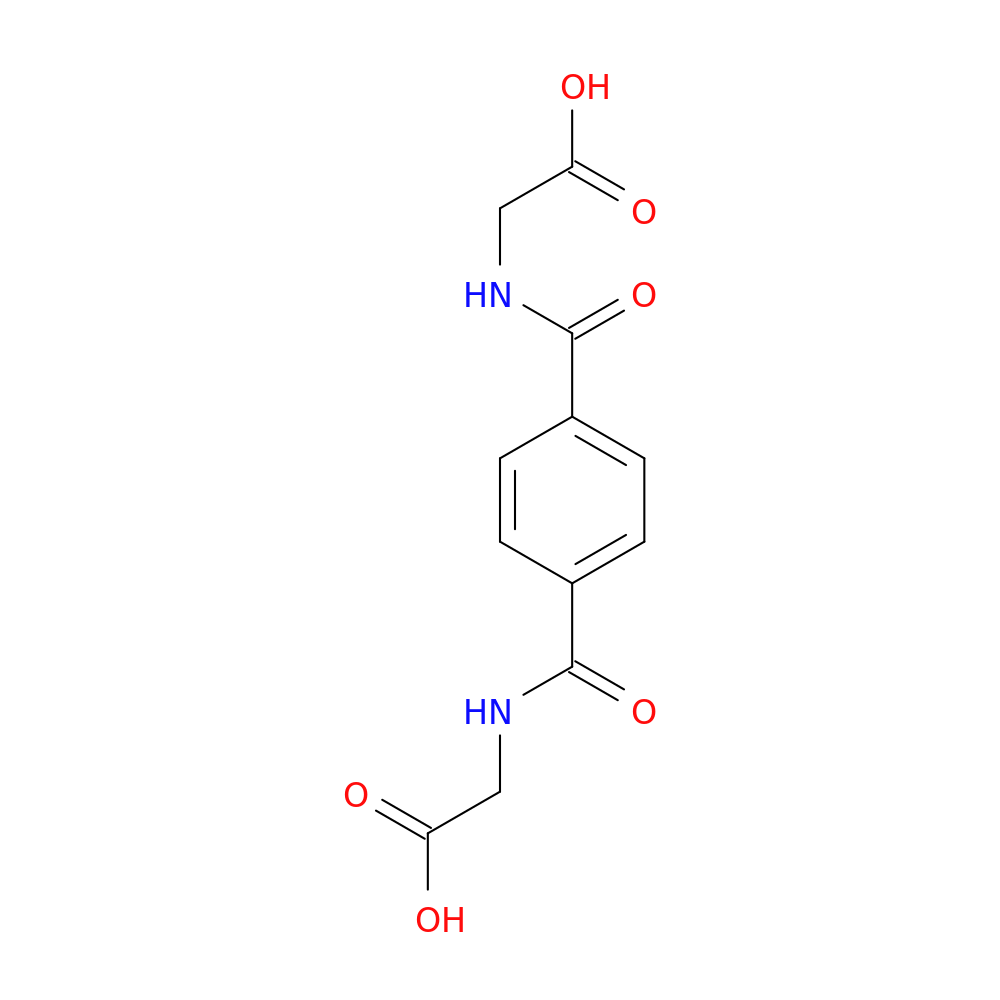 2-({4-[(carboxymethyl)carbamoyl]phenyl}formamido)acetic acid