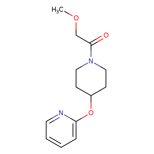 2-methoxy-1-[4-(pyridin-2-yloxy)piperidin-1-yl]ethan-1-one