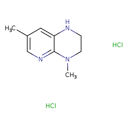 4,7-dimethyl-1H,2H,3H,4H-pyrido[2,3-b]pyrazine dihydrochloride