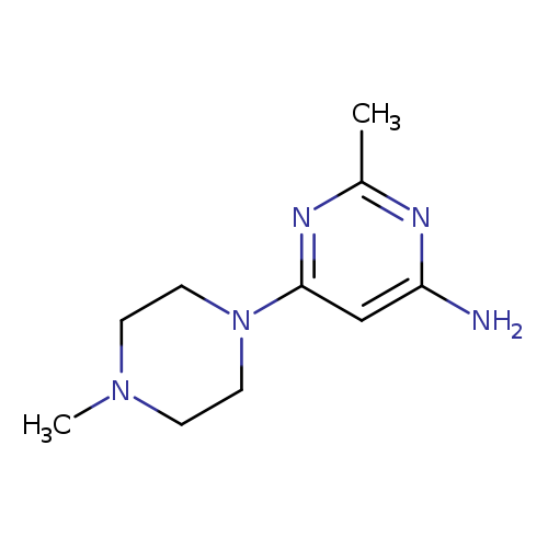 2-Methyl-6-(4-methylpiperazin-1-yl)pyrimidin-4-amine