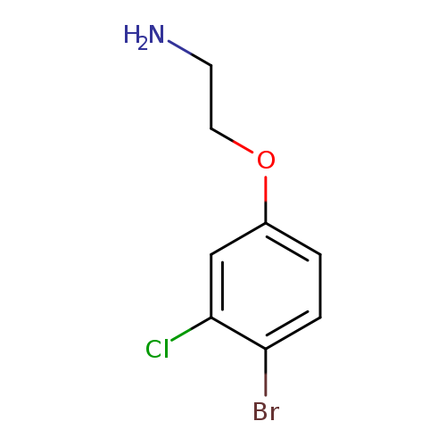 2-(4-Bromo-3-chlorophenoxy)ethan-1-amine