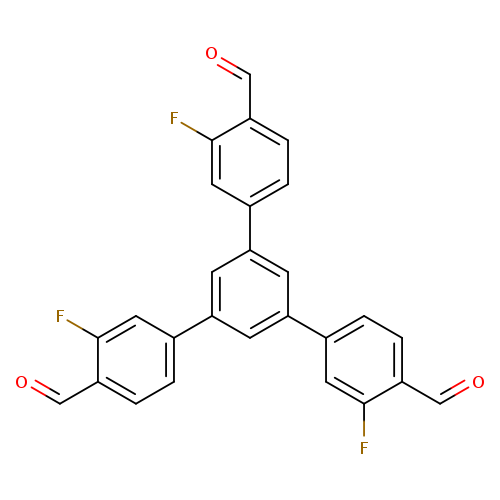 3,3''-Difluoro-5'-(3-fluoro-4-formylphenyl)-[1,1':3',1''-terphenyl]-4,4''-dicarbaldehyde