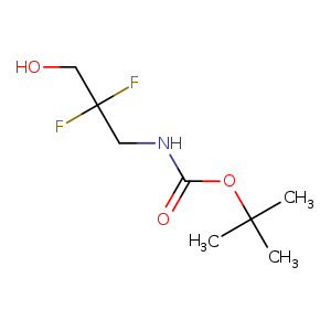Carbamic acid, N-(2,2-difluoro-3-hydroxypropyl)-, 1,1-dimethylethyl ester