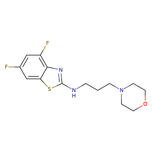 4,6-Difluoro-N-(3-morpholinopropyl)benzo[d]thiazol-2-amine