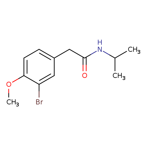 2-(3-Bromo-4-methoxyphenyl)-N-isopropylacetamide