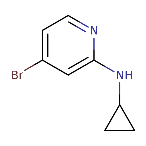 4-Bromo-2-(N-cyclopropylamino)pyridine