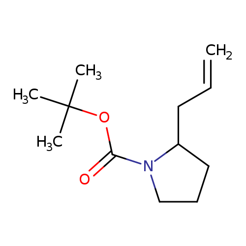 1-Pyrrolidinecarboxylic acid, 2-(2-propen-1-yl)-, 1,1-dimethylethyl ester