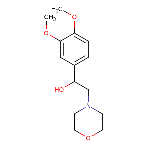 1-(3,4-dimethoxyphenyl)-2-(morpholin-4-yl)ethan-1-ol