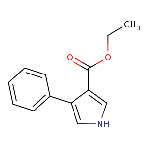 Ethyl 4-phenyl-1H-pyrrole-3-carboxylate