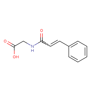 Glycine, N-(1-oxo-3-phenyl-2-propen-1-yl)-
