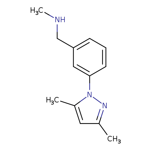 1-[3-(3,5-Dimethyl-1h-pyrazol-1-yl)phenyl]-n-methylmethanamine