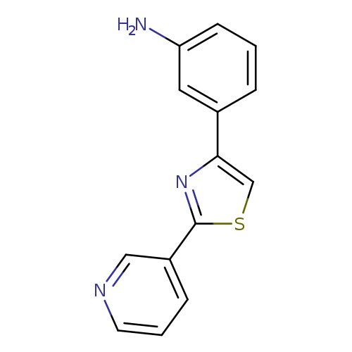 [3-(2-Pyridin-3-yl-1,3-thiazol-4-yl)phenyl]amine