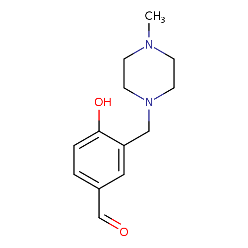 4-hydroxy-3-[(4-methylpiperazin-1-yl)methyl]benzaldehyde