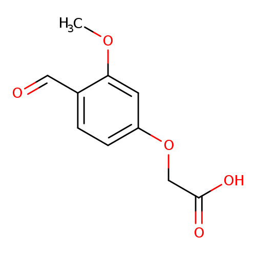 2-(4-formyl-3-methoxyphenoxy)acetic acid