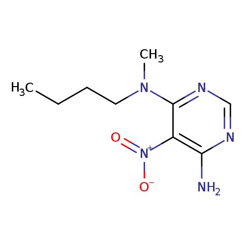 N-Butyl-N-methyl-5-nitro-pyrimidine-4,6-diamine