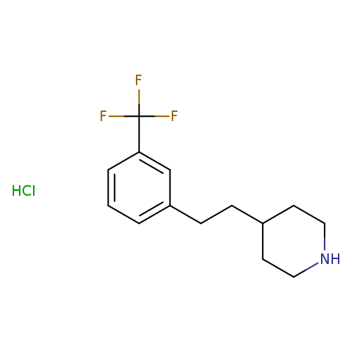 4-{2-[3-(trifluoromethyl)phenyl]ethyl}piperidine hydrochloride