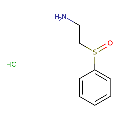 2-(benzenesulfinyl)ethan-1-amine hydrochloride