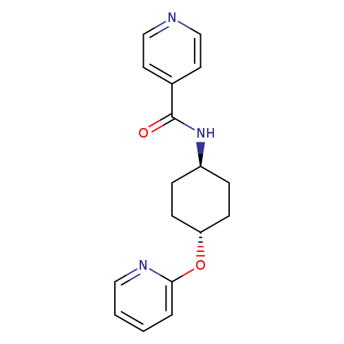 N-[(1r,4r)-4-(pyridin-2-yloxy)cyclohexyl]pyridine-4-carboxamide