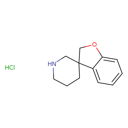 2H-spiro[1-benzofuran-3,3'-piperidine]hydrochloride