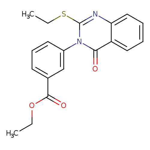 ethyl 3-[2-(ethylsulfanyl)-4-oxo-3,4-dihydroquinazolin-3-yl]benzoate