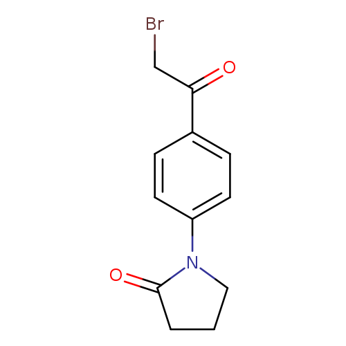 1-[4-(Bromoacetyl)phenyl]pyrrolidin-2-one