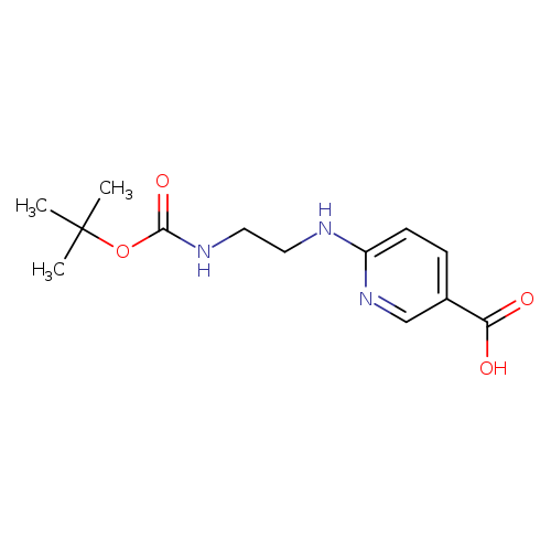6-(Aminoethylamino)nicotinic acid, n2-boc protected