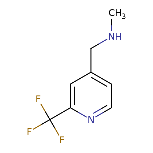 4-Pyridinemethanamine, N-methyl-2-(trifluoromethyl)-