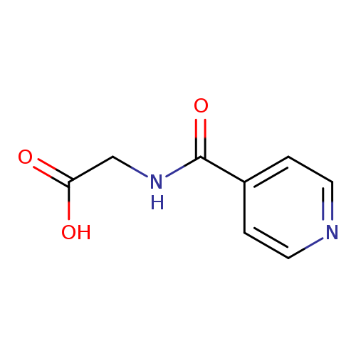 (Isonicotinoylamino)acetic acid