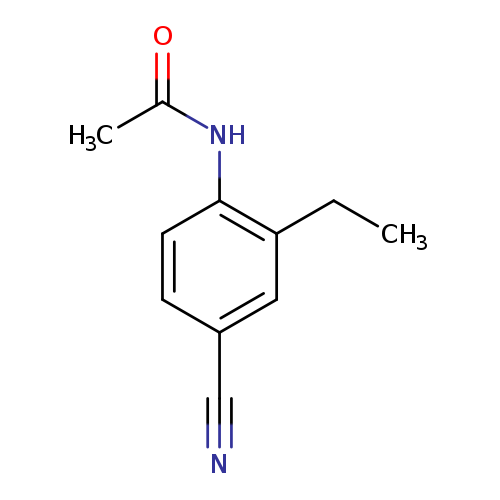 4-Acetamido-3-ethylbenzonitrile