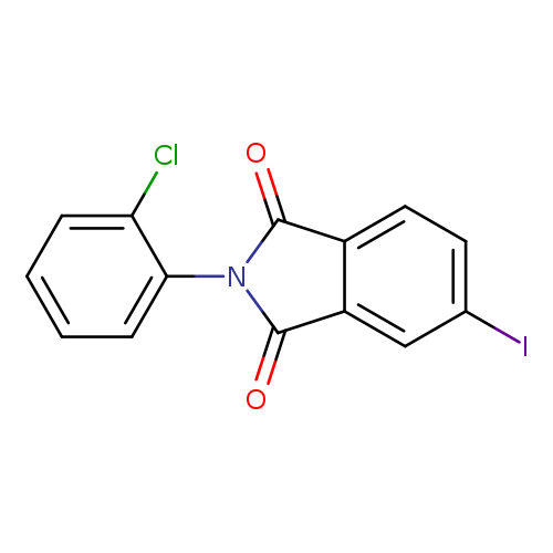2-(2-chlorophenyl)-5-iodo-1H-isoindole-1,3(2H)-dione