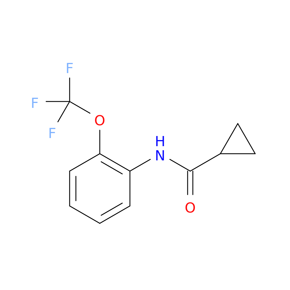 N-[2-(trifluoromethoxy)phenyl]cyclopropanecarboxamide